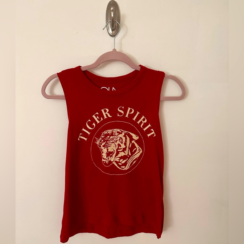 Chaser Brand Revolve Tank Tiger Spirit Sz XS